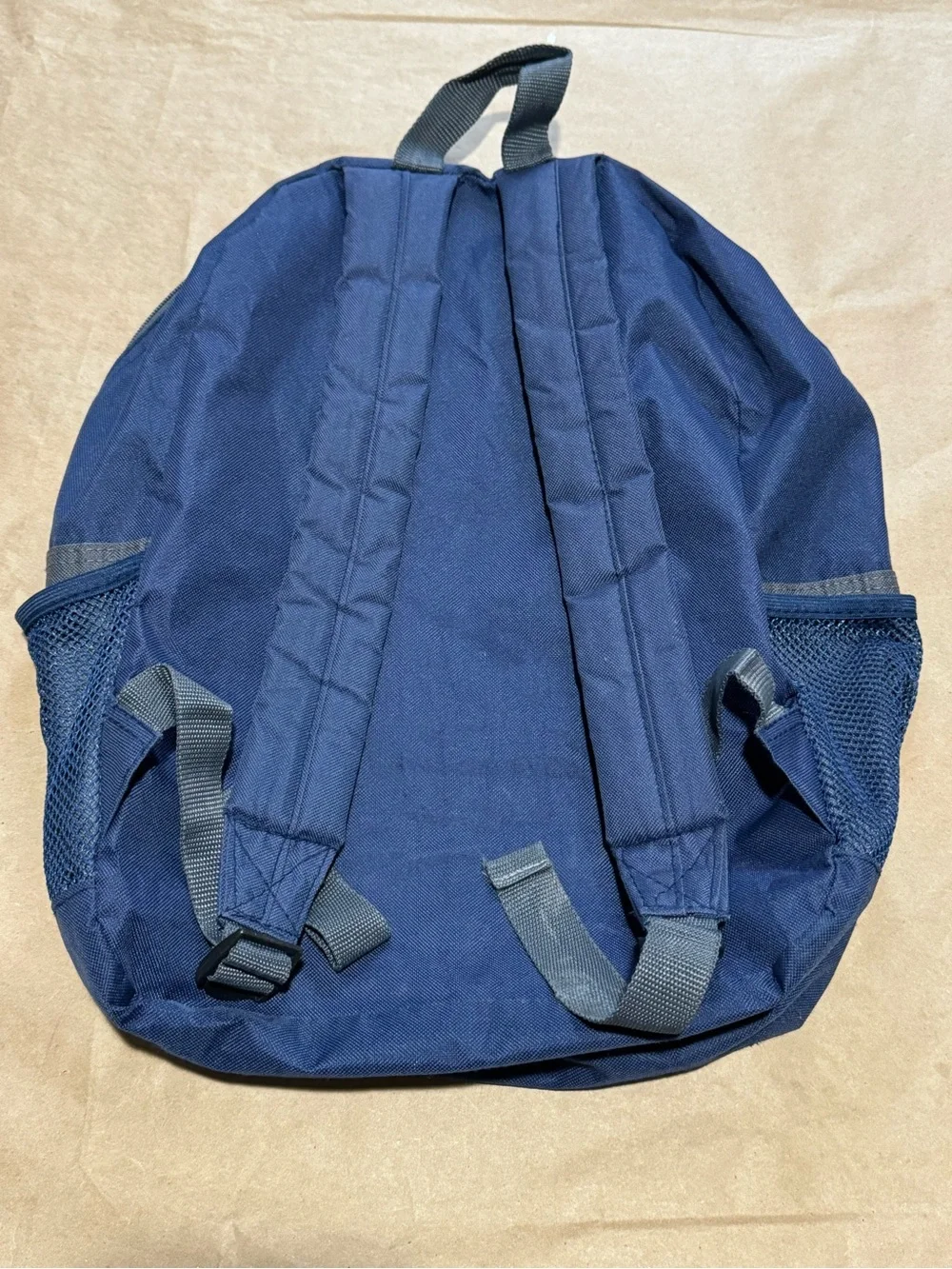 Classic Trailmaker blue backpack unisex Navy Plaid Men's Backpack